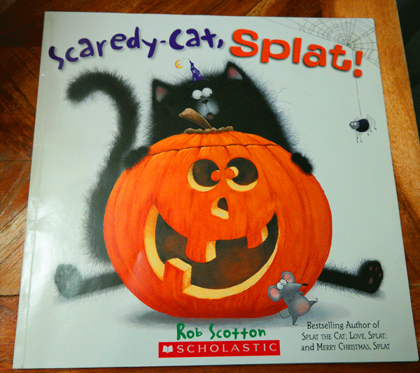 Scaredy-Cat, Splat! by Rob Scotton